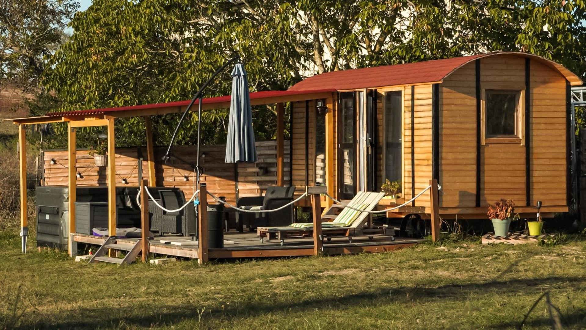 Roulotte „Douceur“ Villa Condom Buitenkant foto